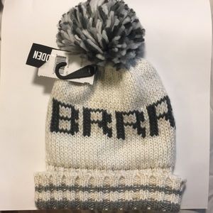 Steve Madden "Brrr" Pom Pom Hat